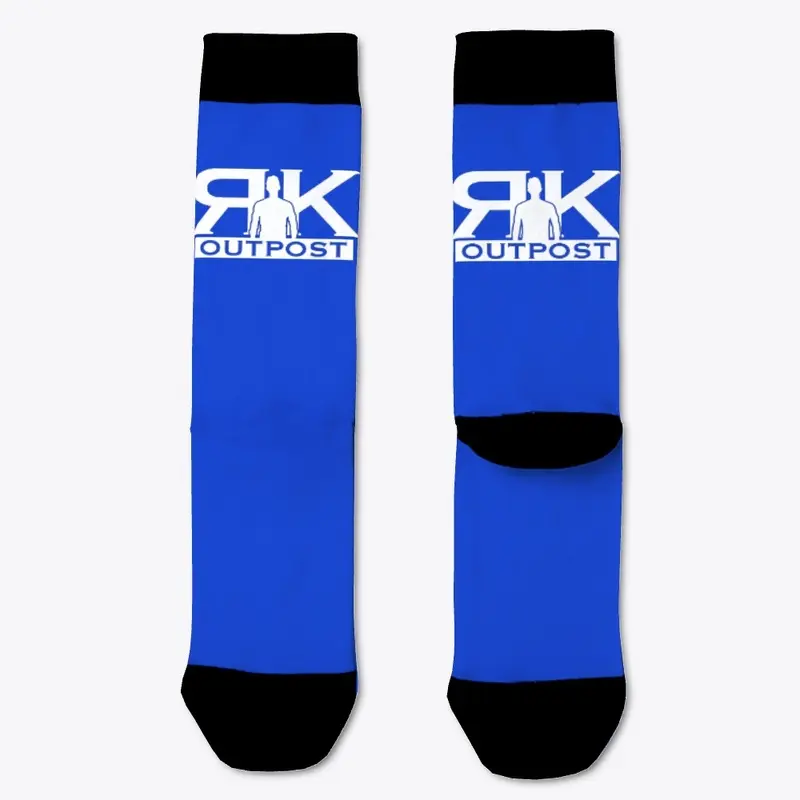 RK Outpost Logo Socks